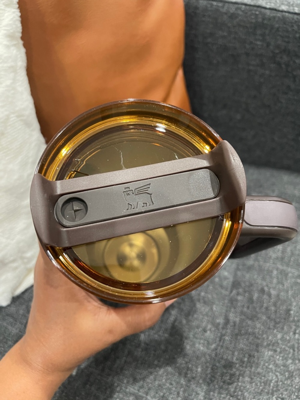 New 40oz Laser Engraved LV x Stanley Brown and Gold Travel Tumbler - Picture 2 of 4